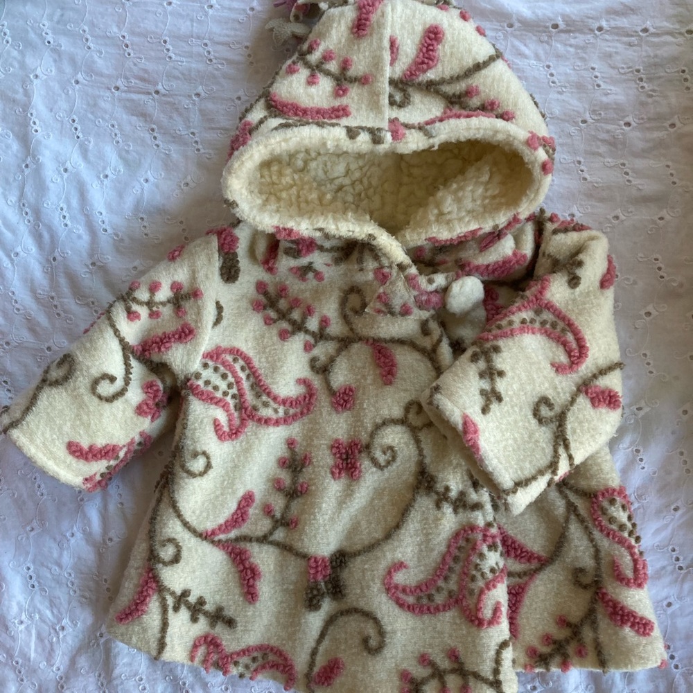 Sweet Boutique Brand Coat and Hat 6m
